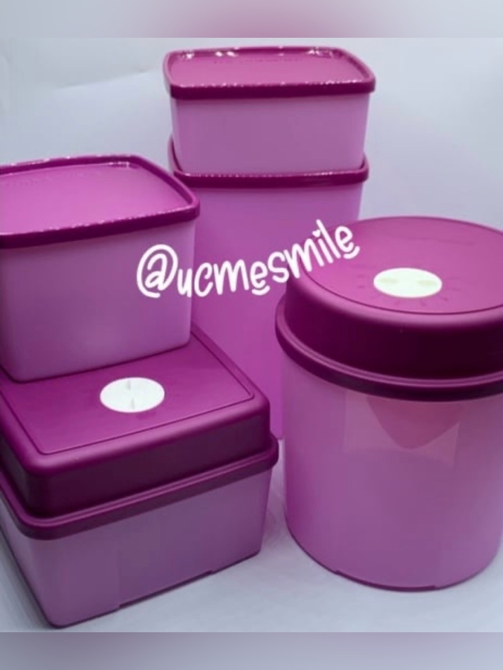 Tupperware Freeze Smart Freezer Mates Round and Rectangular Containers Set - Picture 6 of 6